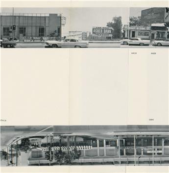EDWARD RUSCHA. Every Building on the Sunset Strip.
